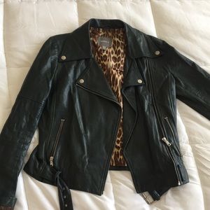 Leather jacket